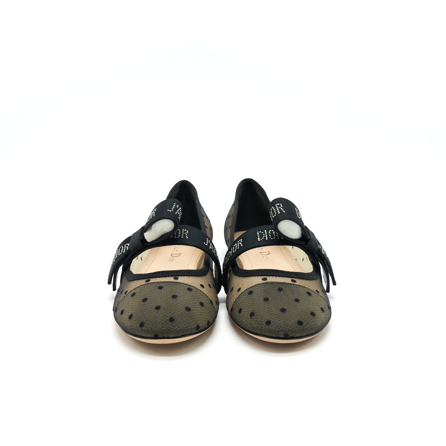 CHRISTIAN DIOR Size 36.5 MISS J'ADIOR NICELY-D ESPADRILLE FLATS