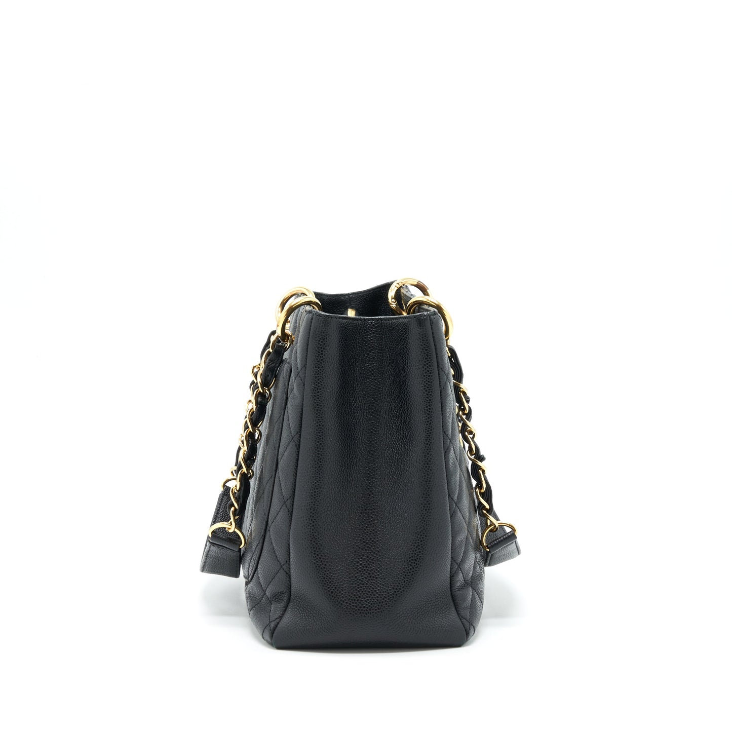 Chanel Grand Shopping Tote Bag Caviar Black GHW