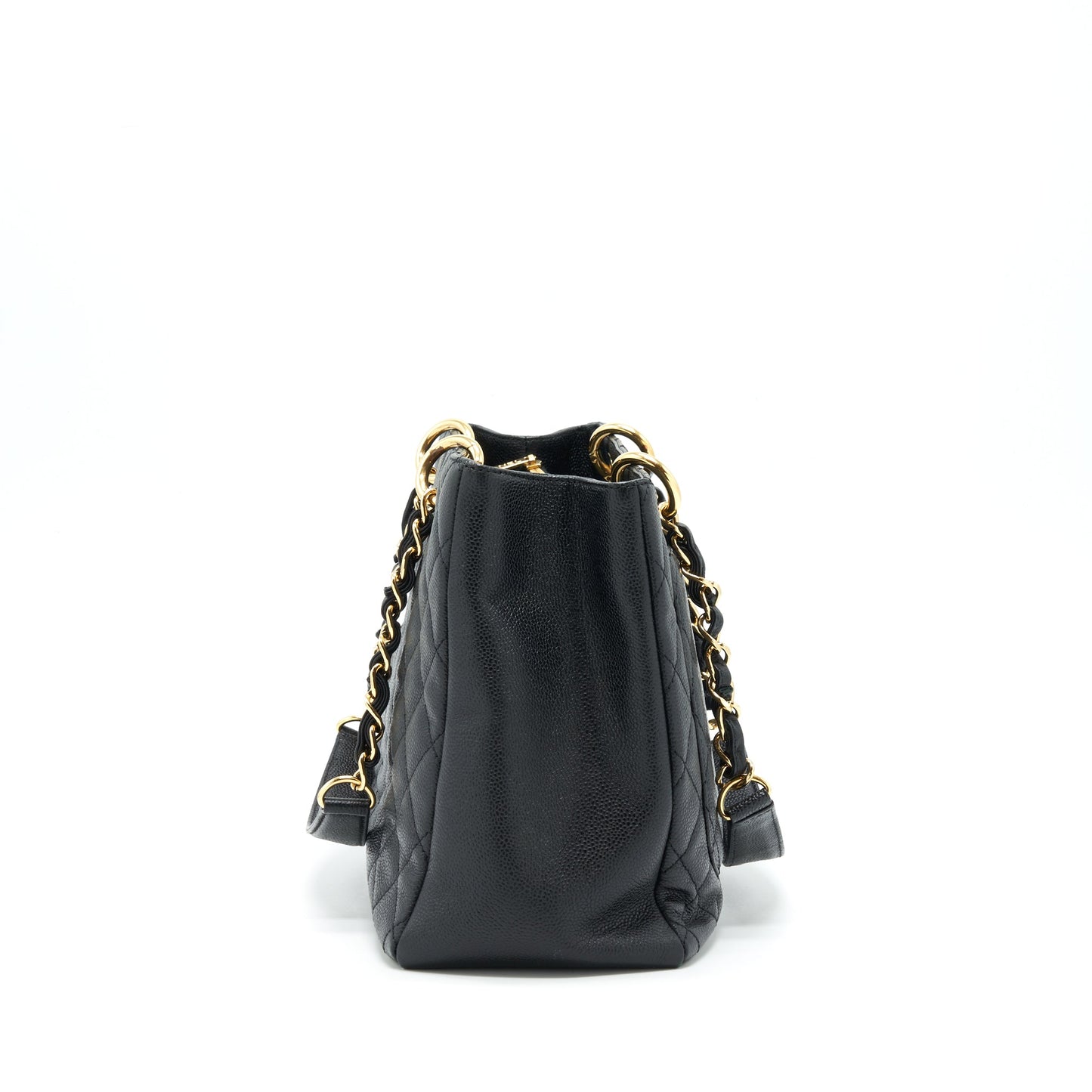 Chanel Grand Shopping Tote Bag Caviar Black GHW