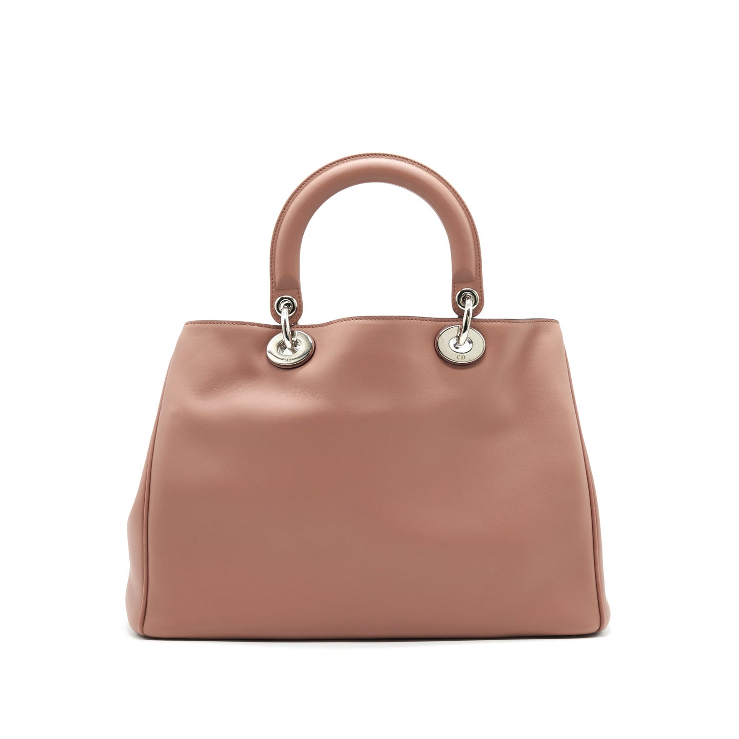 CHRISTIAN DIOR SMALL DIORISSIMO BAG DUSTY PINK/ PURPLER WITH