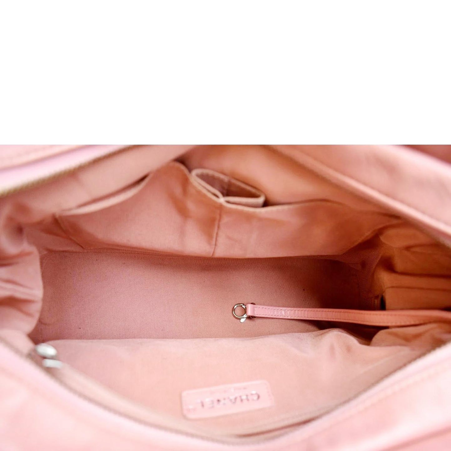 CHANEL Gabrielle Medium Aged Calfskin Leather Shoulder Bag Pink