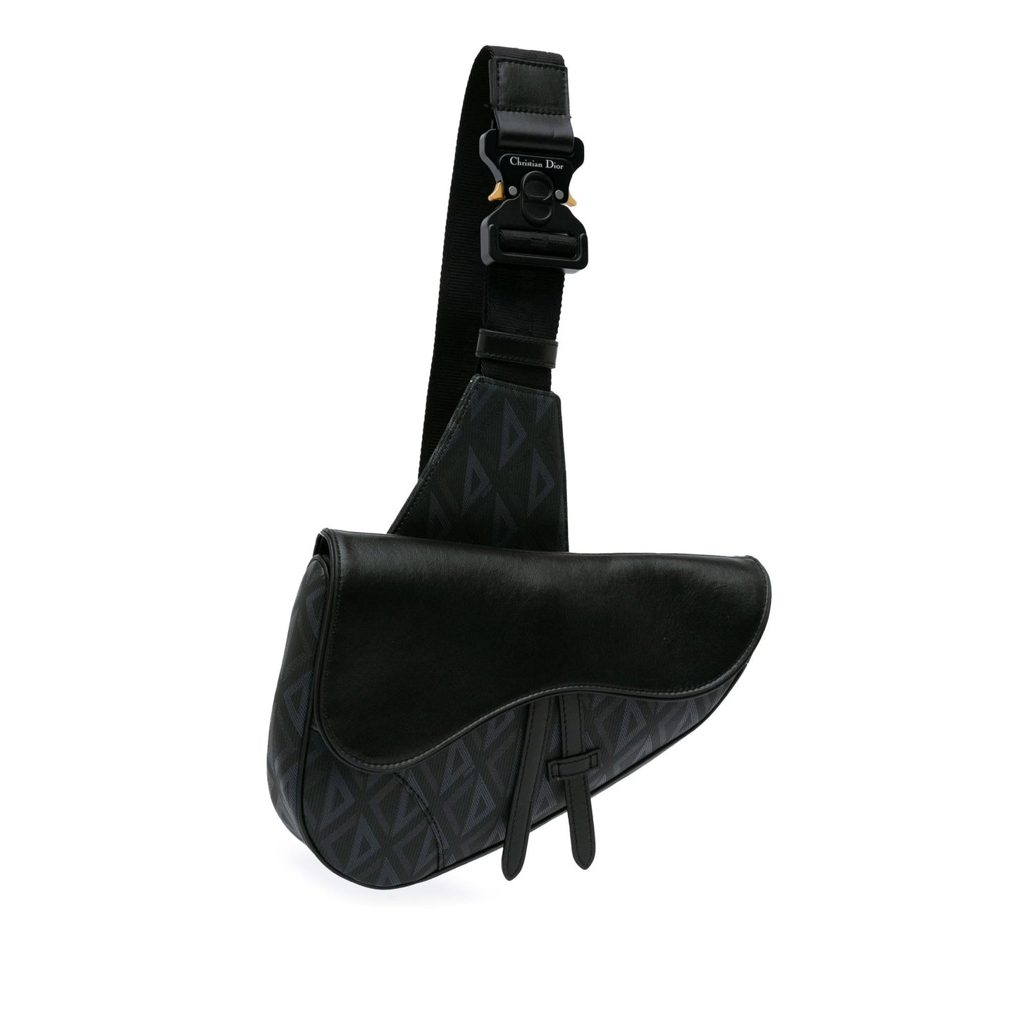 Dior CD Diamond Saddle Bag (SHG-JFFh2y)