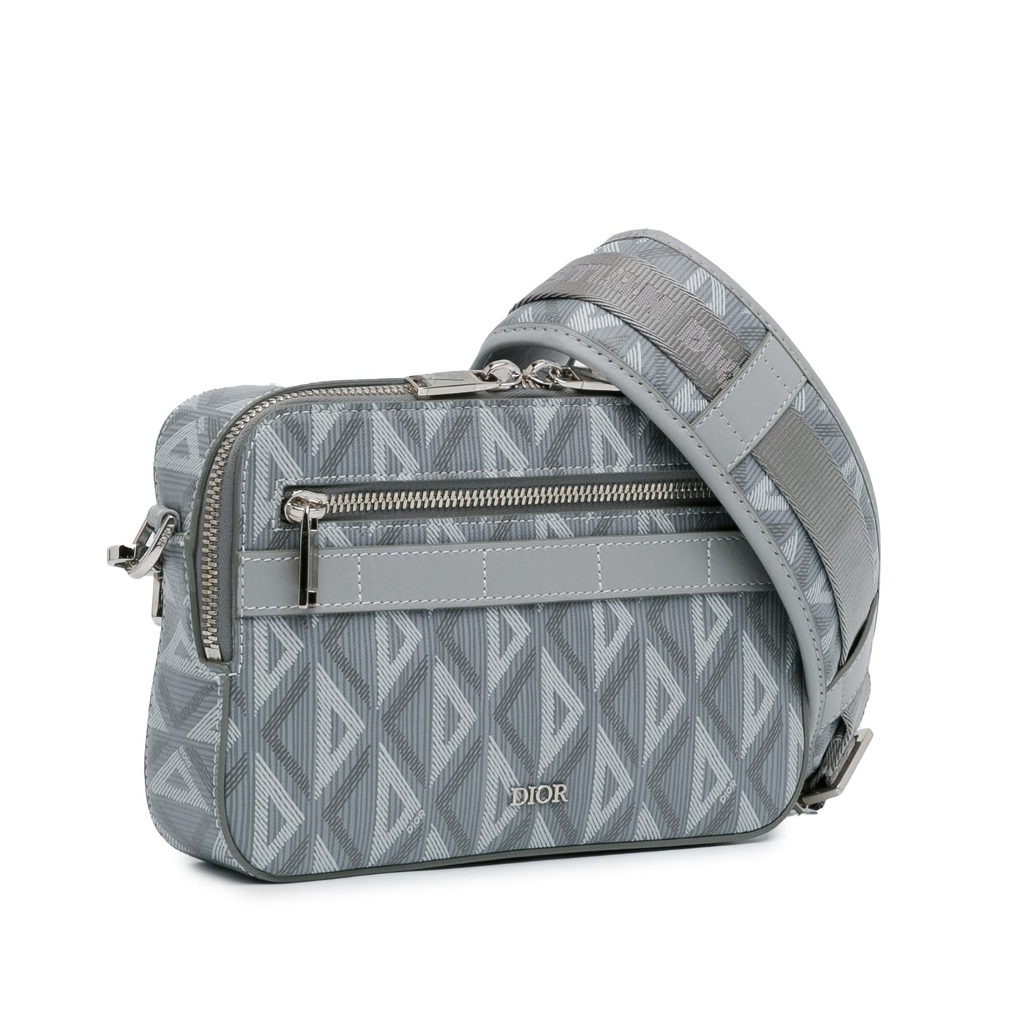 Dior CD Diamond Safari Bag with Strap (SHG-mEClyR)