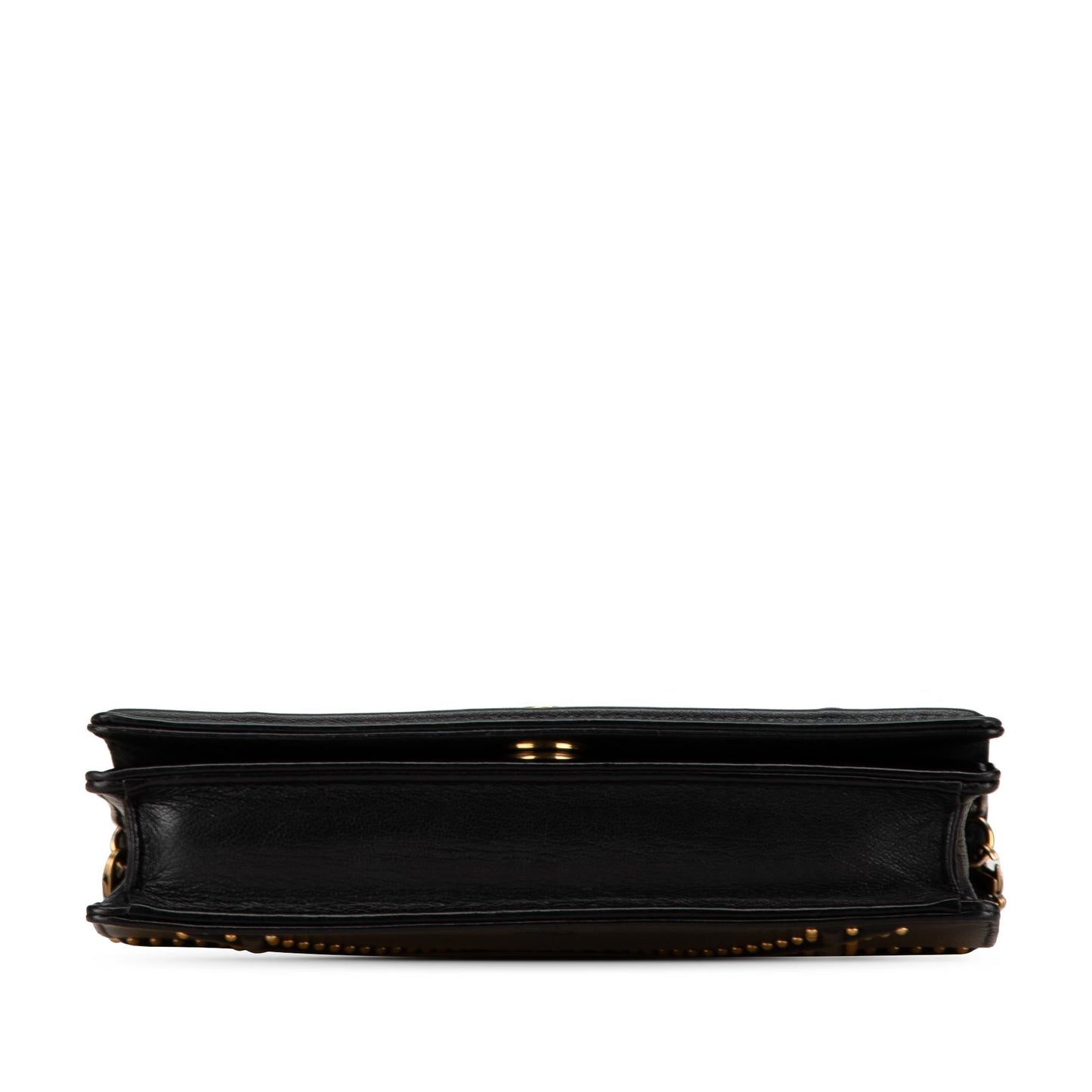 Dior Calfskin Studded Diorama Wallet on Chain (SHG-3HE9MF)