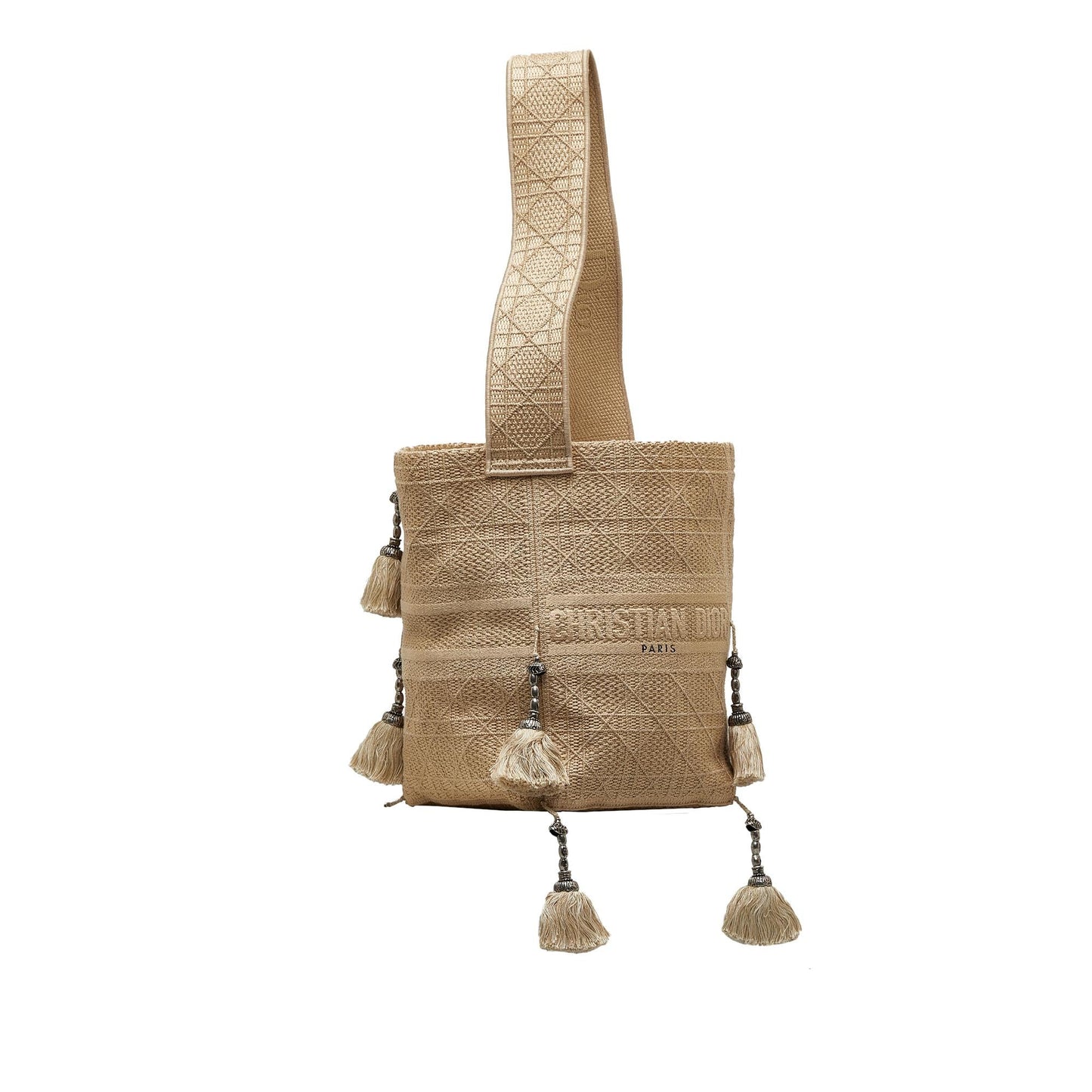 Dior Cannage D-Bubble Bucket Bag (SHG-NUtYBR)