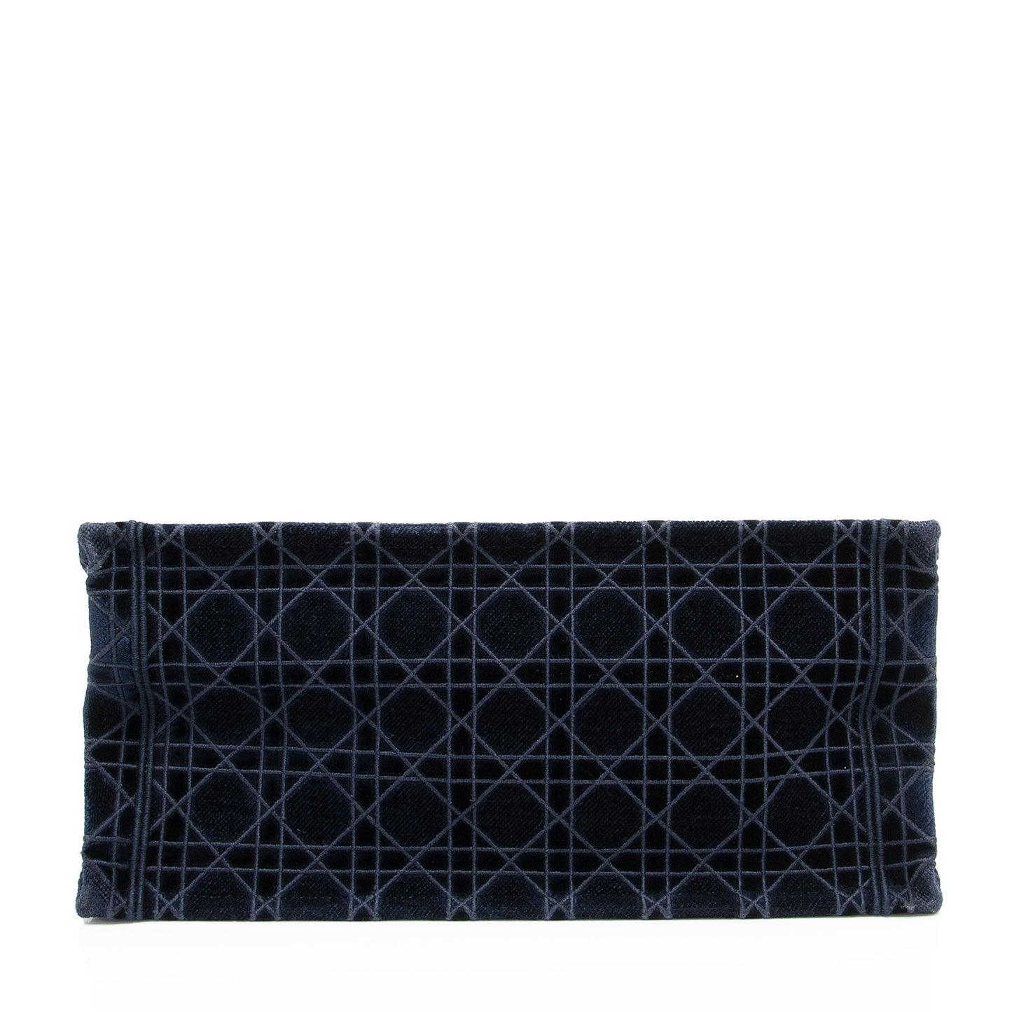 Dior Velvet Cannage Medium Book Tote (SHF-4XXPop)