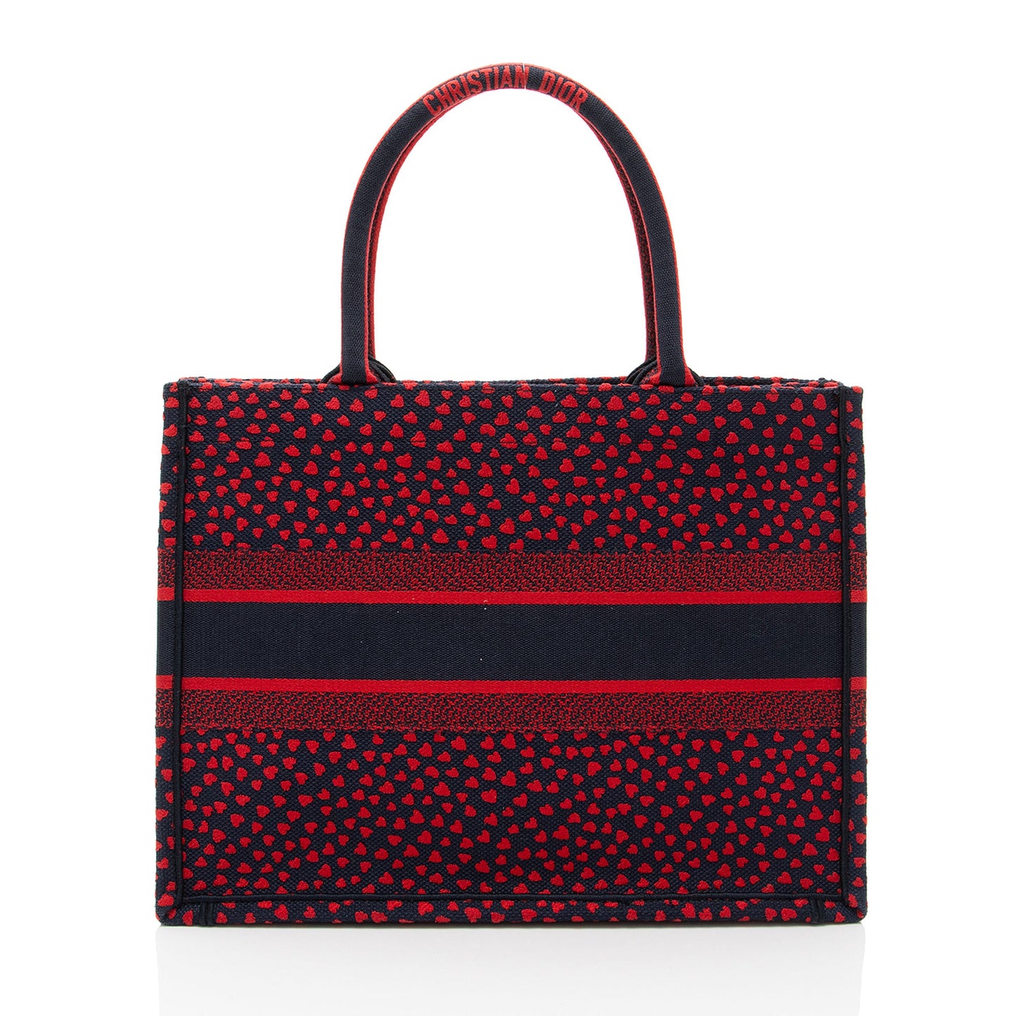 Dior Canvas I Love Paris Medium Book Tote (SHF-DwGsVQ)
