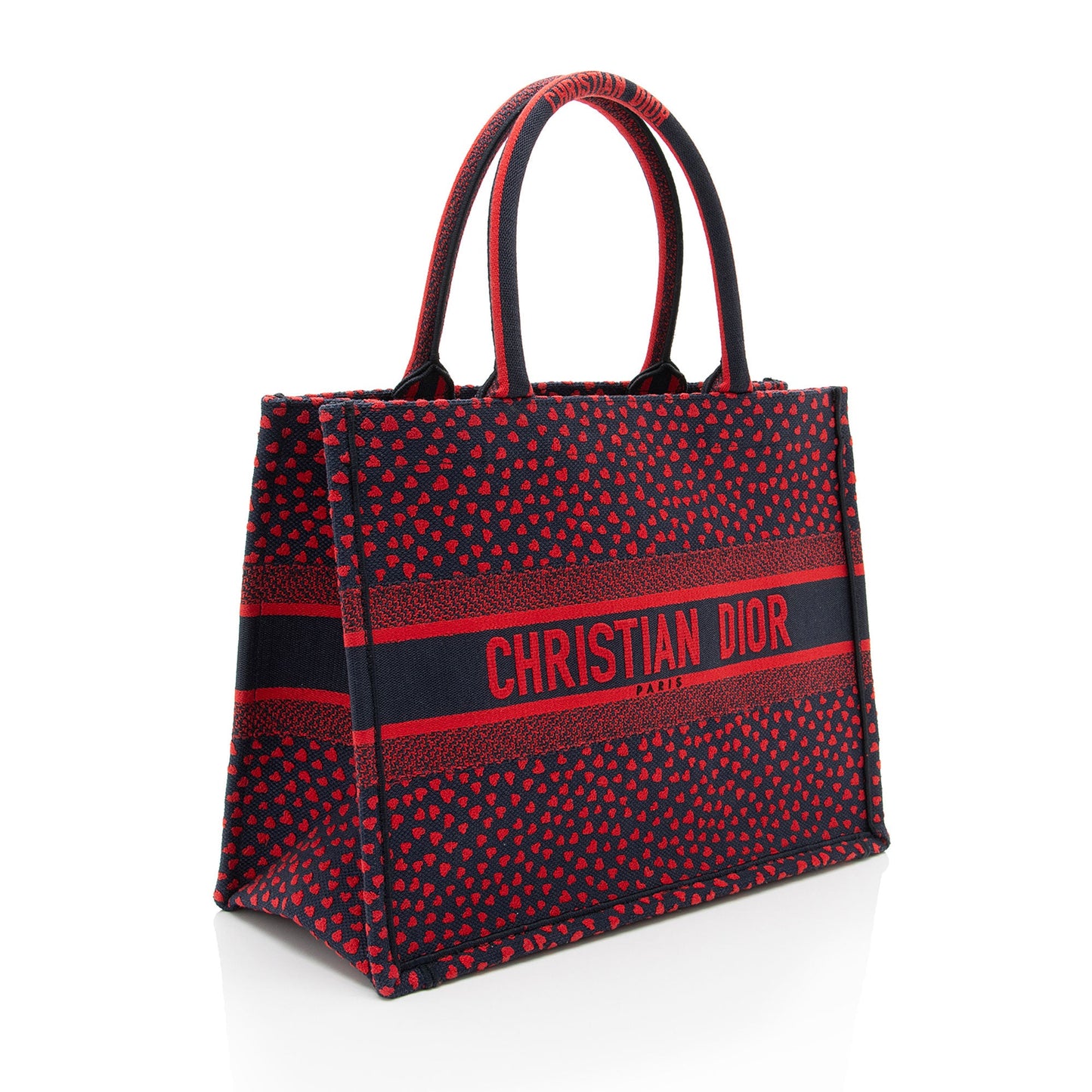 Dior Canvas I Love Paris Medium Book Tote (SHF-DwGsVQ)