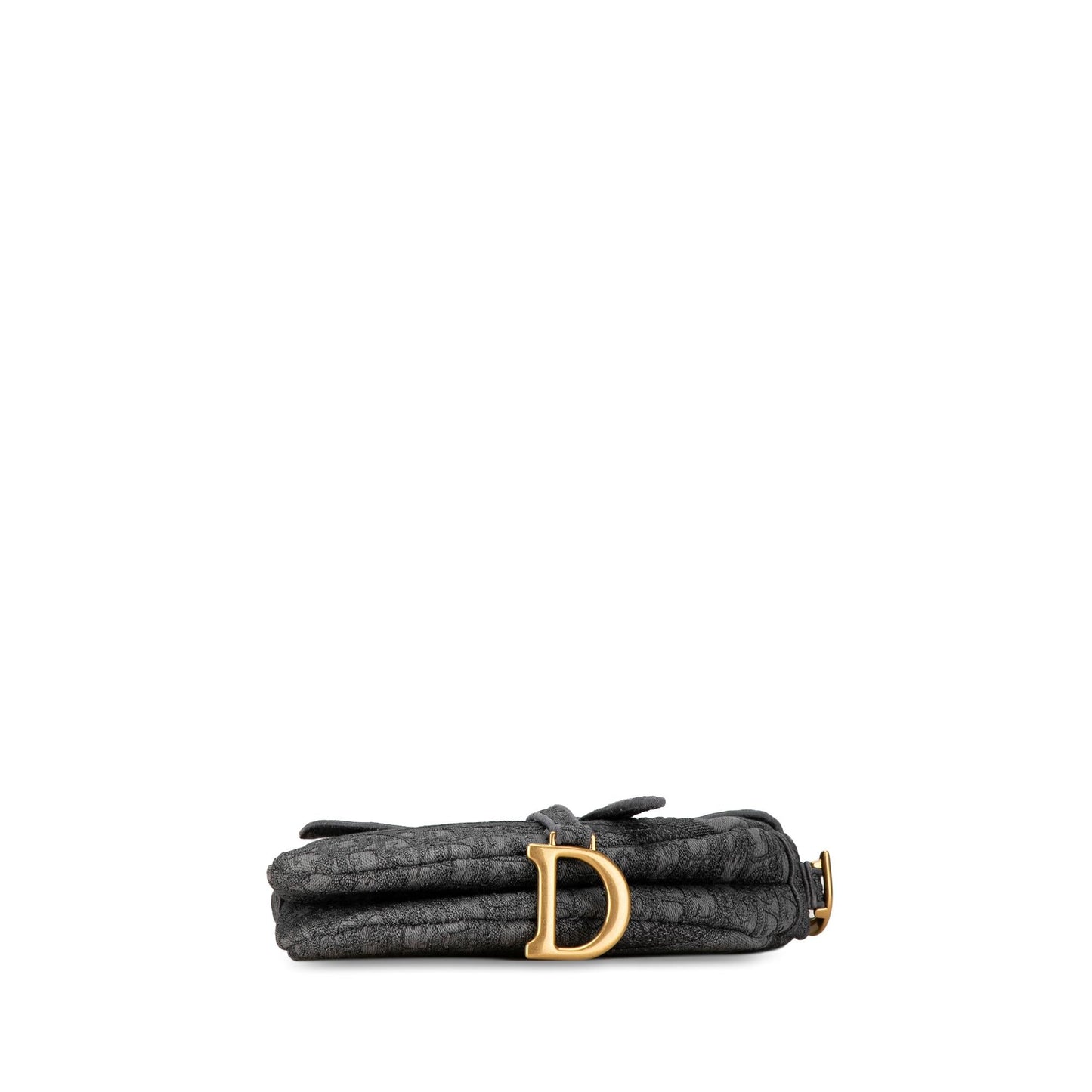 Dior Classic Oblique Embroidered Canvas Saddle Bag (SHG-4UByc7)