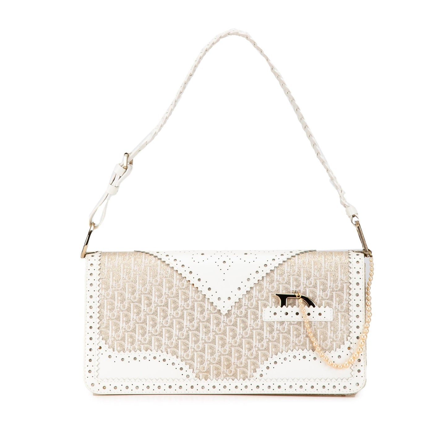 Dior Diorissimo D'Trick Brogue Spectator Bag (SHG-Ebdc7b)