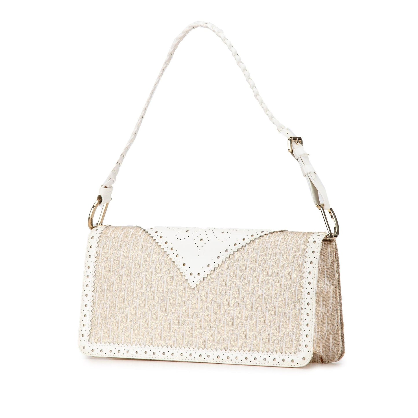 Dior Diorissimo D'Trick Brogue Spectator Bag (SHG-Ebdc7b)