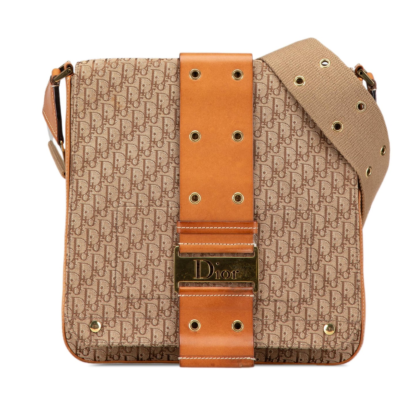 Dior Diorissimo Trotter Canvas Street Chic Crossbody (SHG-aKP8Pv)