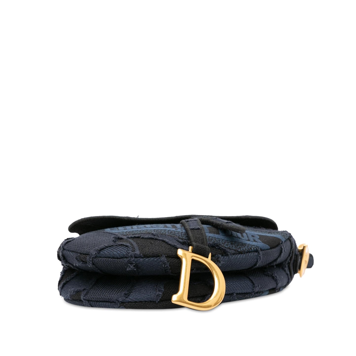 Dior Embroidered Canvas Camouflage Saddle (SHG-P0uctF)