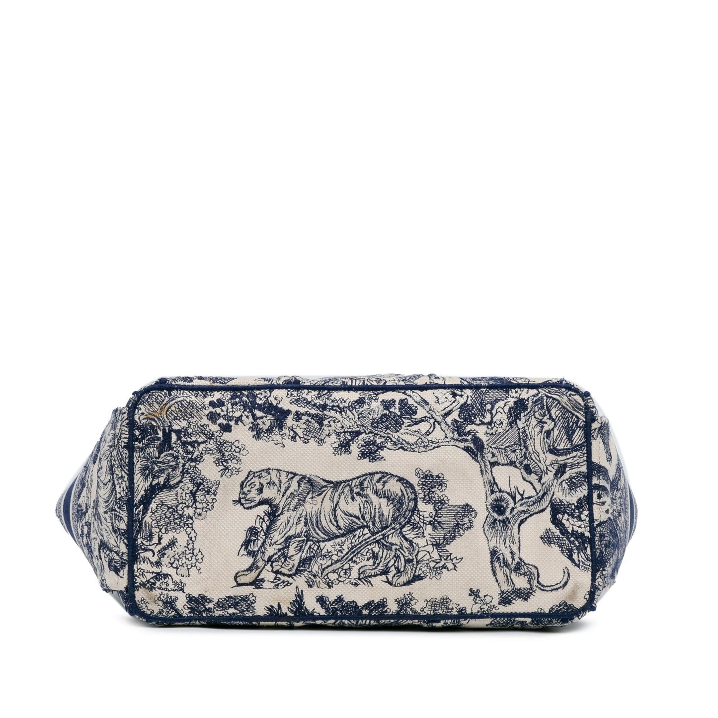 Dior Embroidered Toile De Jouy Catherine Tote (SHG-onfvYr)