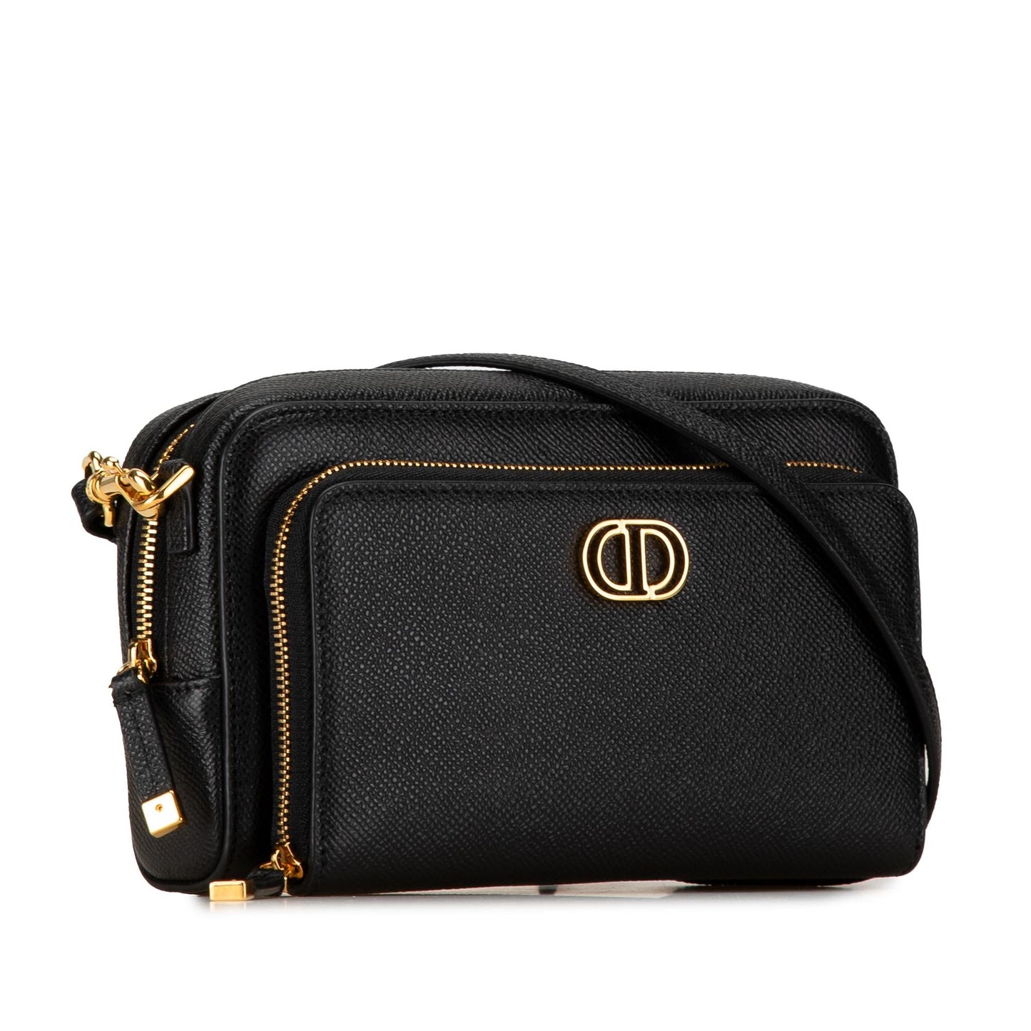 Dior Grained Calfskin Caro Double Pouch (SHG-evu93G)