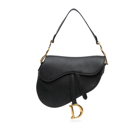 Dior Grained Calfskin Saddle Bag (SHG-RNtRo3)
