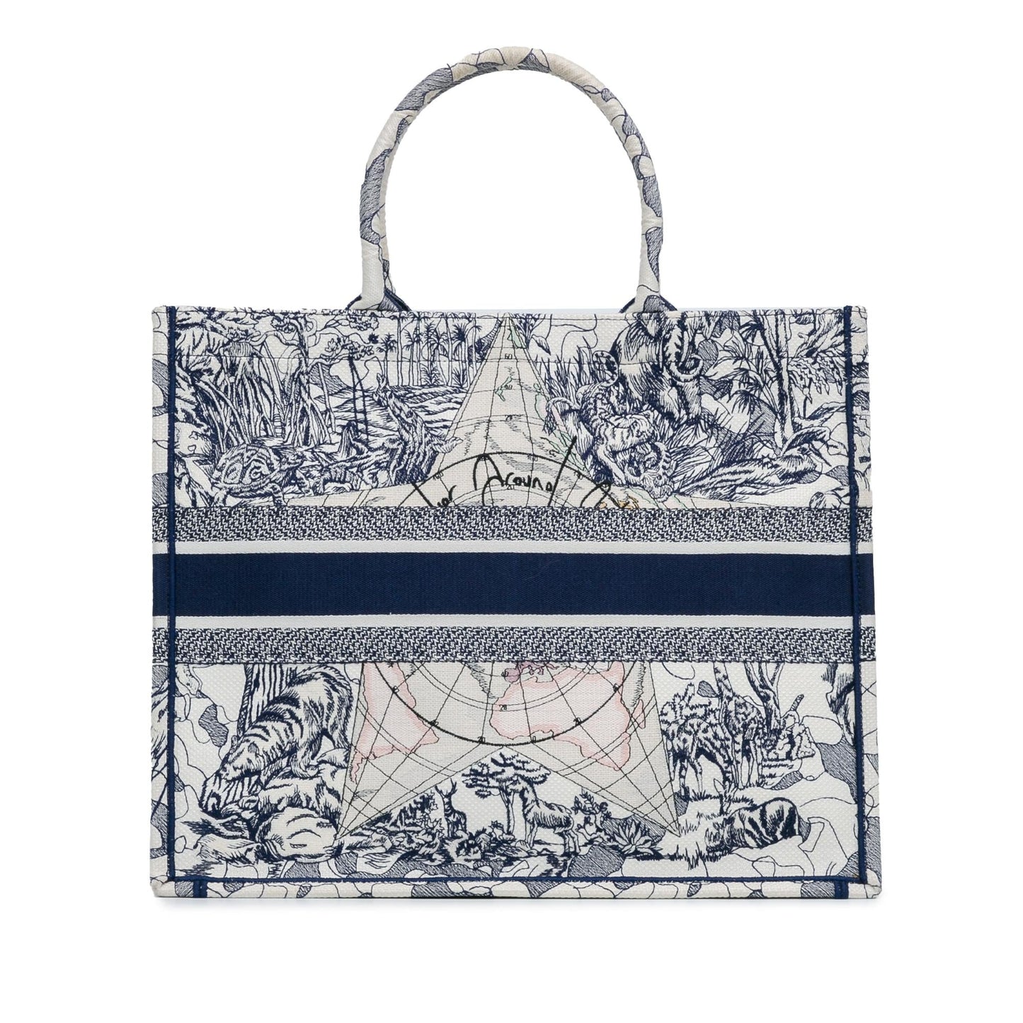 Dior Large Around The World Book Tote (SHG-dgKn9I)