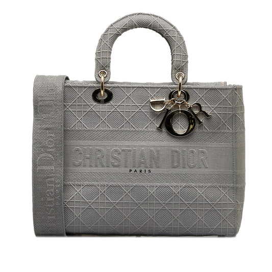 Dior Large Cannage Lady D-Lite (SHG-4UjFsM)