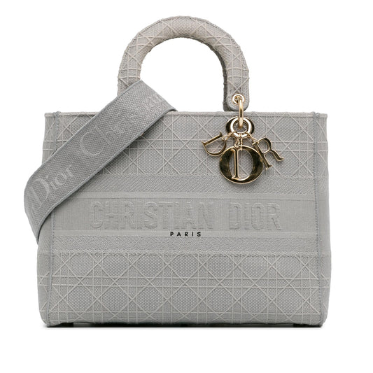 Dior Large Cannage Lady D-Lite (SHG-dhYugw)