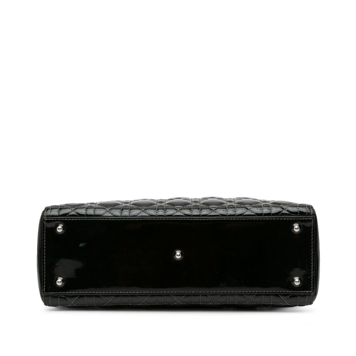 Dior Large Patent Cannage Lady Dior (SHG-bYroL1)