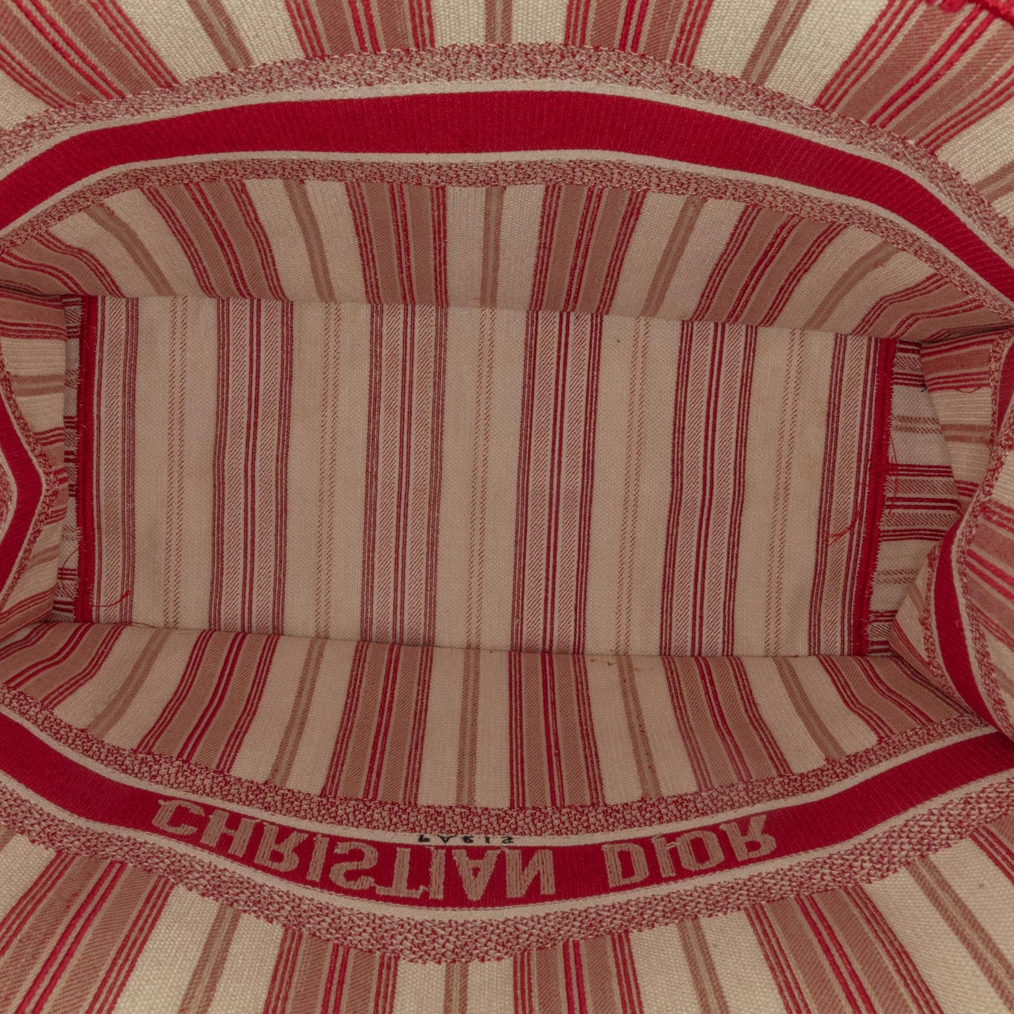 Dior Large Striped Book Tote (SHG-eIF4St)