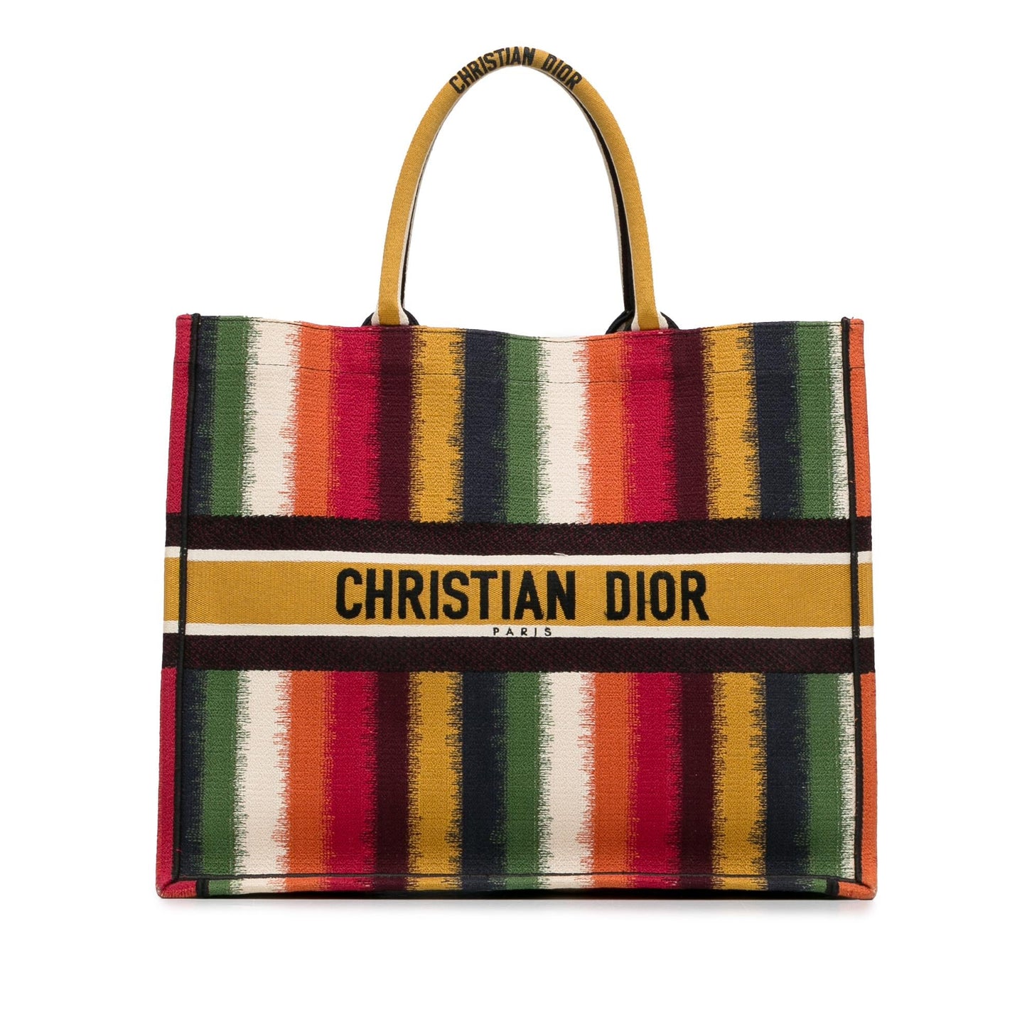 Dior Large Striped Book Tote (SHG-BfuHSS)