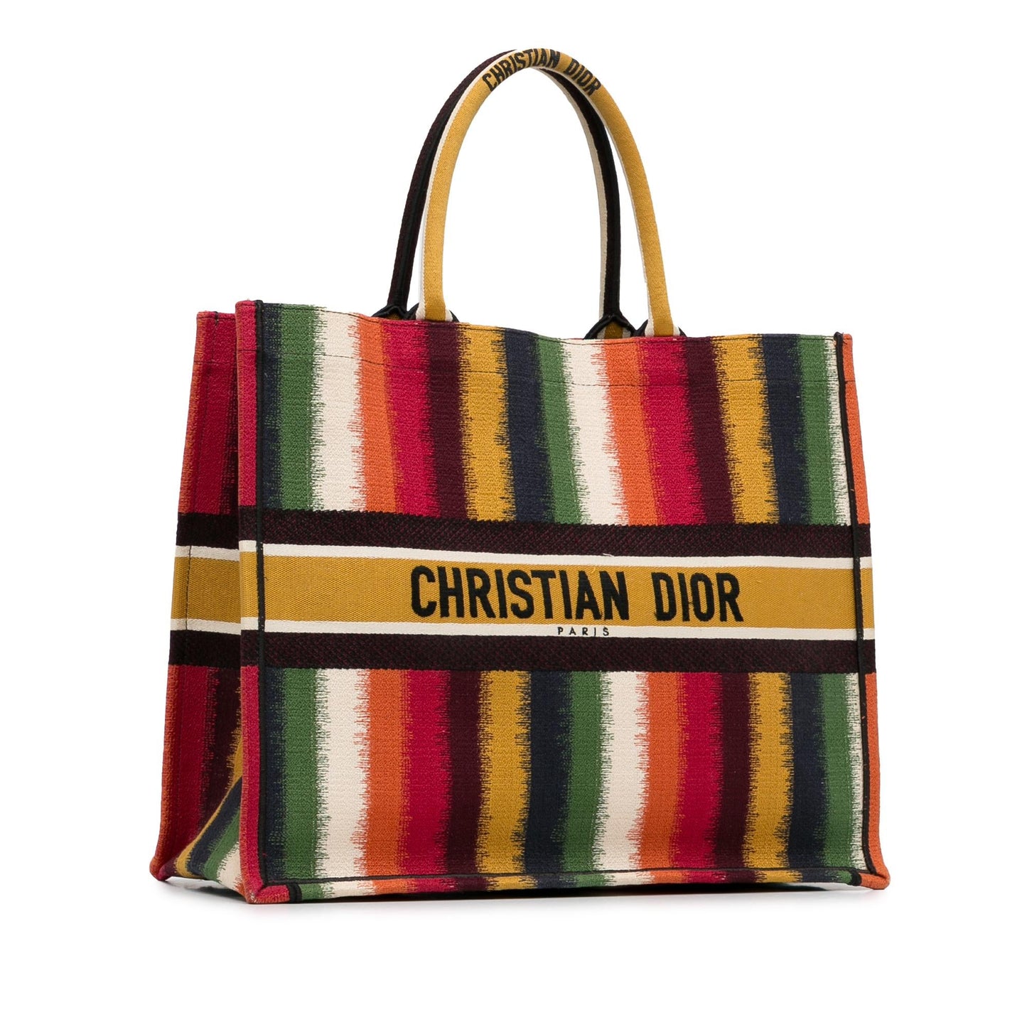 Dior Large Striped Book Tote (SHG-BfuHSS)