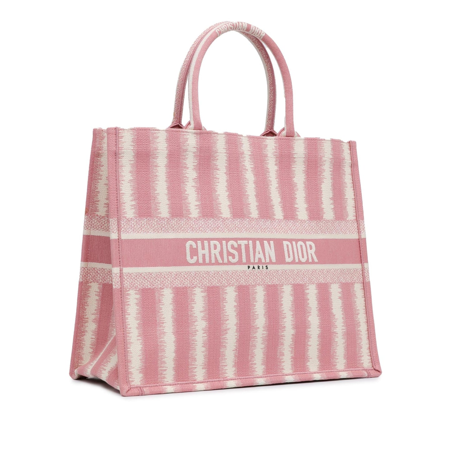 Dior Large Striped Book Tote (SHG-vAVI58)