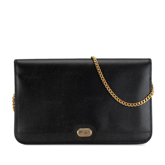 Dior Leather Chain Crossbody (SHG-HVoue8)