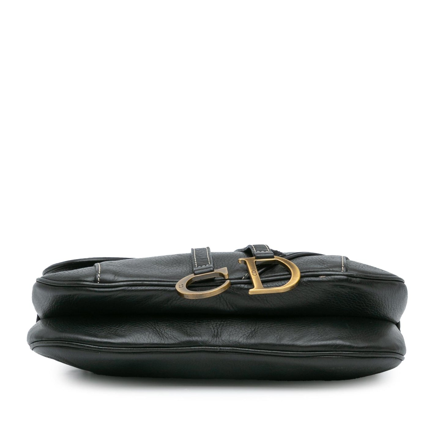 Dior Leather Double Saddle Bag (SHG-OxgLEJ)