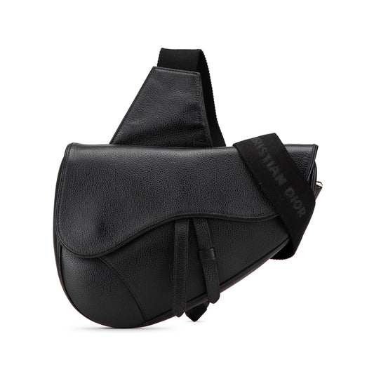 Dior Leather Saddle Crossbody (SHG-UxCPCW)