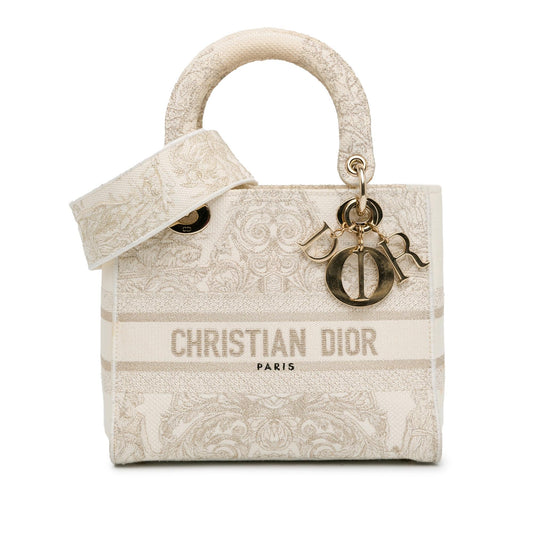 Dior Medium Around The World Stella Lady D-Lite (SHG-qZA4KI)