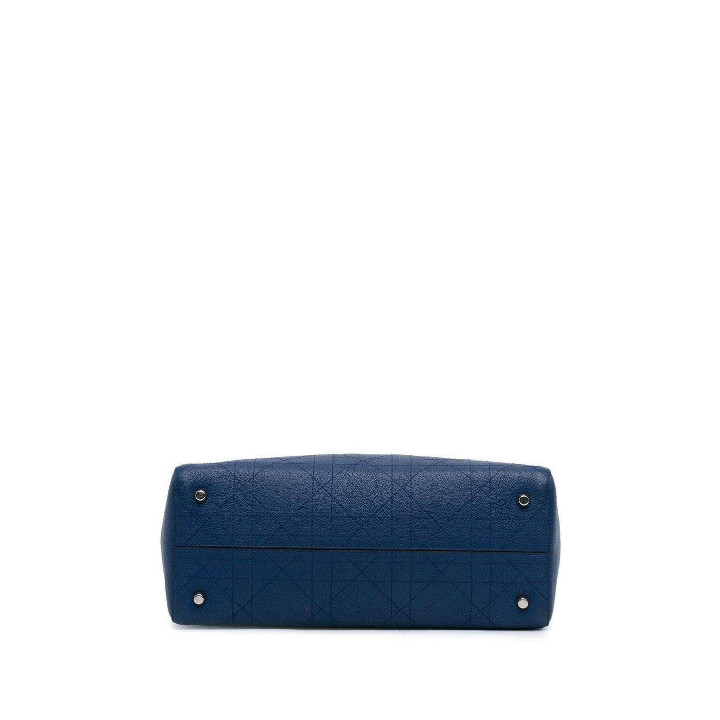 Dior Medium Calfskin Cannage Ultradior Tote (SHG-2YrDRK)