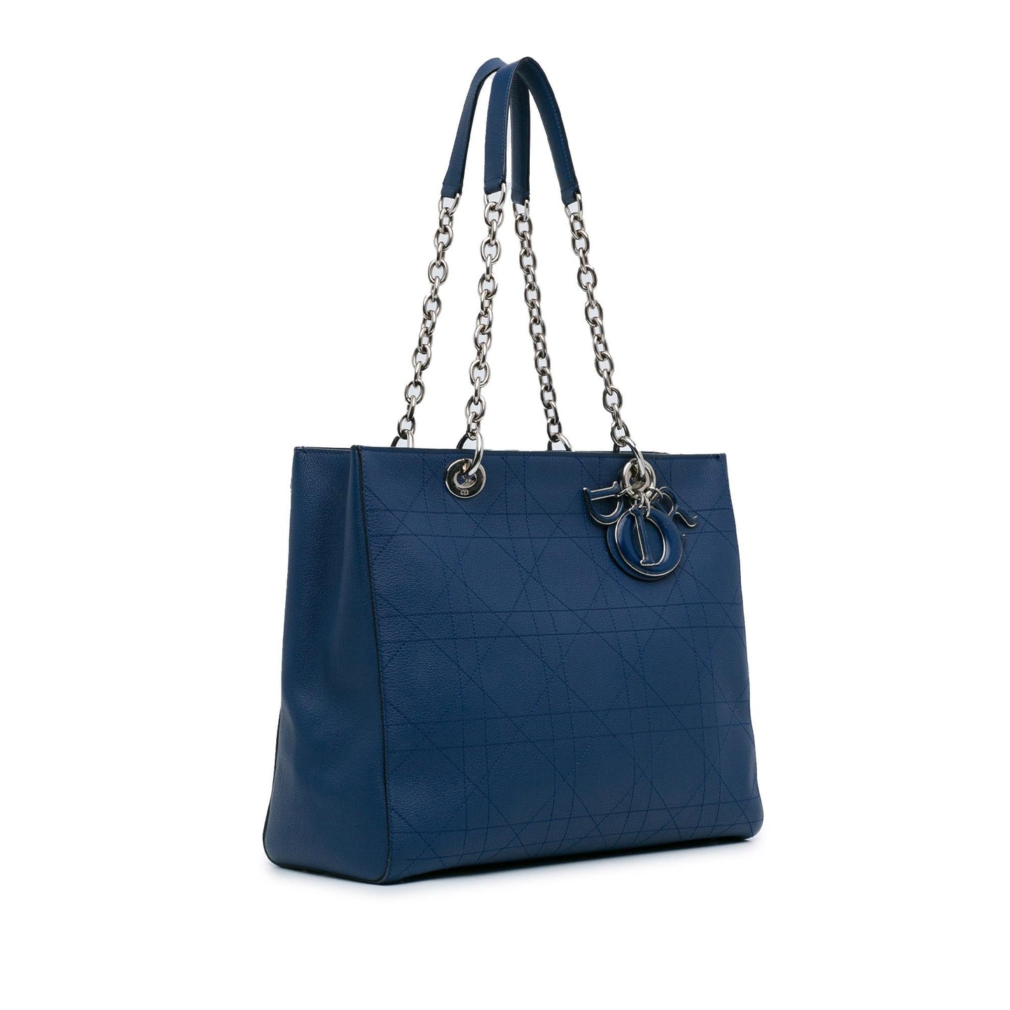 Dior Medium Calfskin Cannage Ultradior Tote (SHG-2YrDRK)