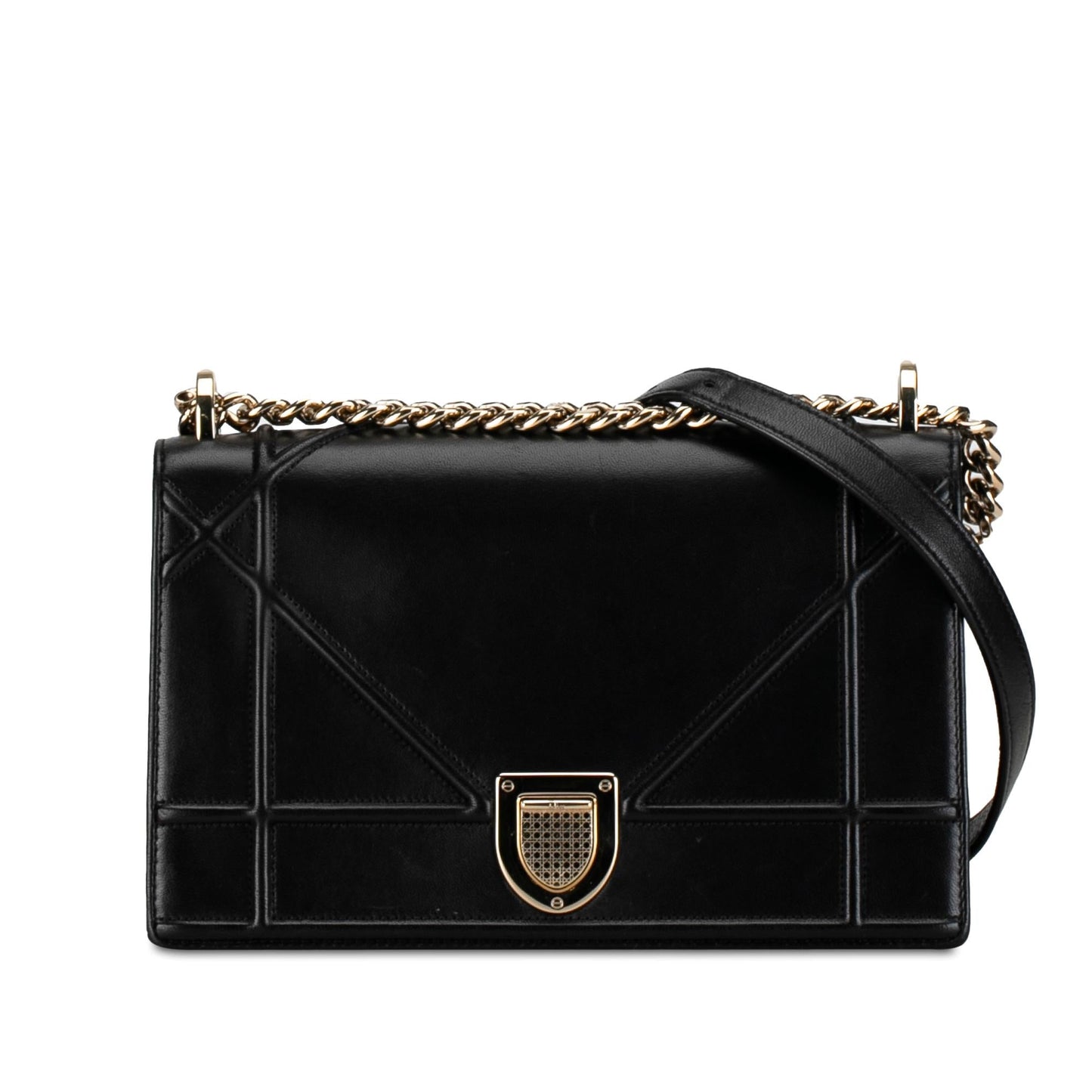 Dior Medium Calfskin Diorama Flap (SHG-gAEZfC)