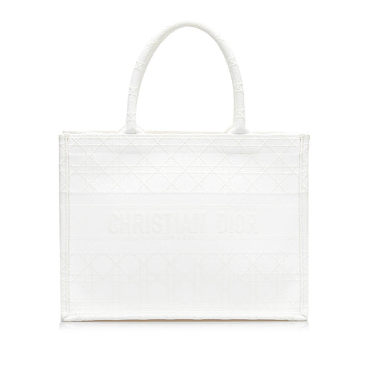 Dior Medium Cannage Book Tote (SHG-tij26Y)