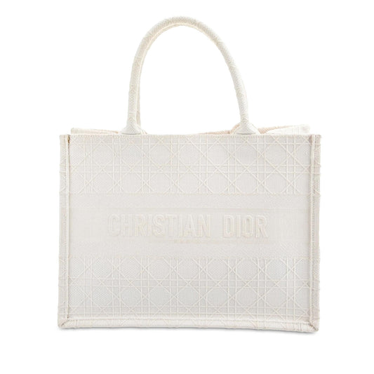 Dior Medium Cannage Book Tote (SHG-VEyf9i)