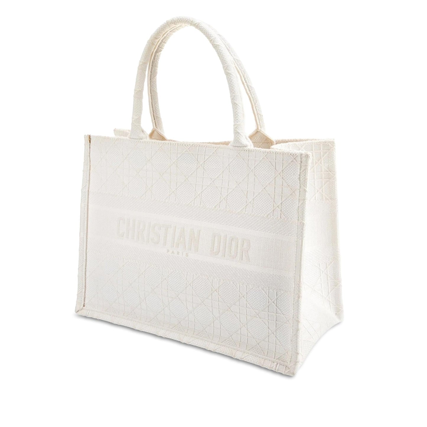 Dior Medium Cannage Book Tote (SHG-VEyf9i)