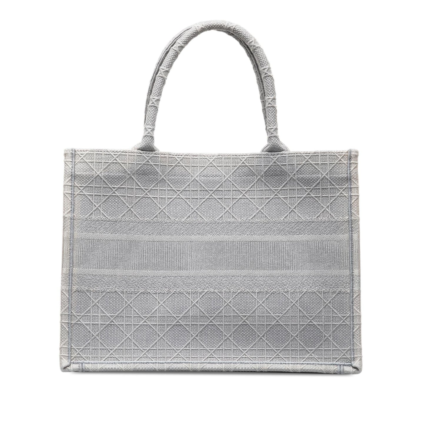 Dior Medium Cannage Embroidered Book Tote (SHG-dwrZnB)
