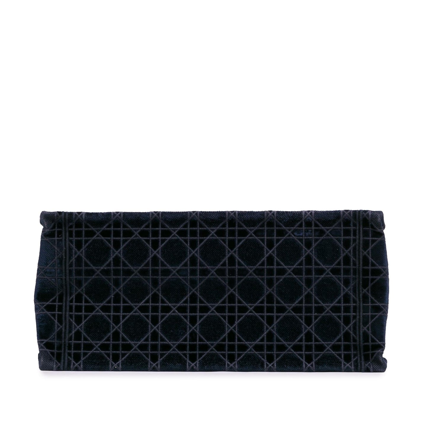 Dior Medium Cannage Embroidered Book Tote (SHG-fvzewU)