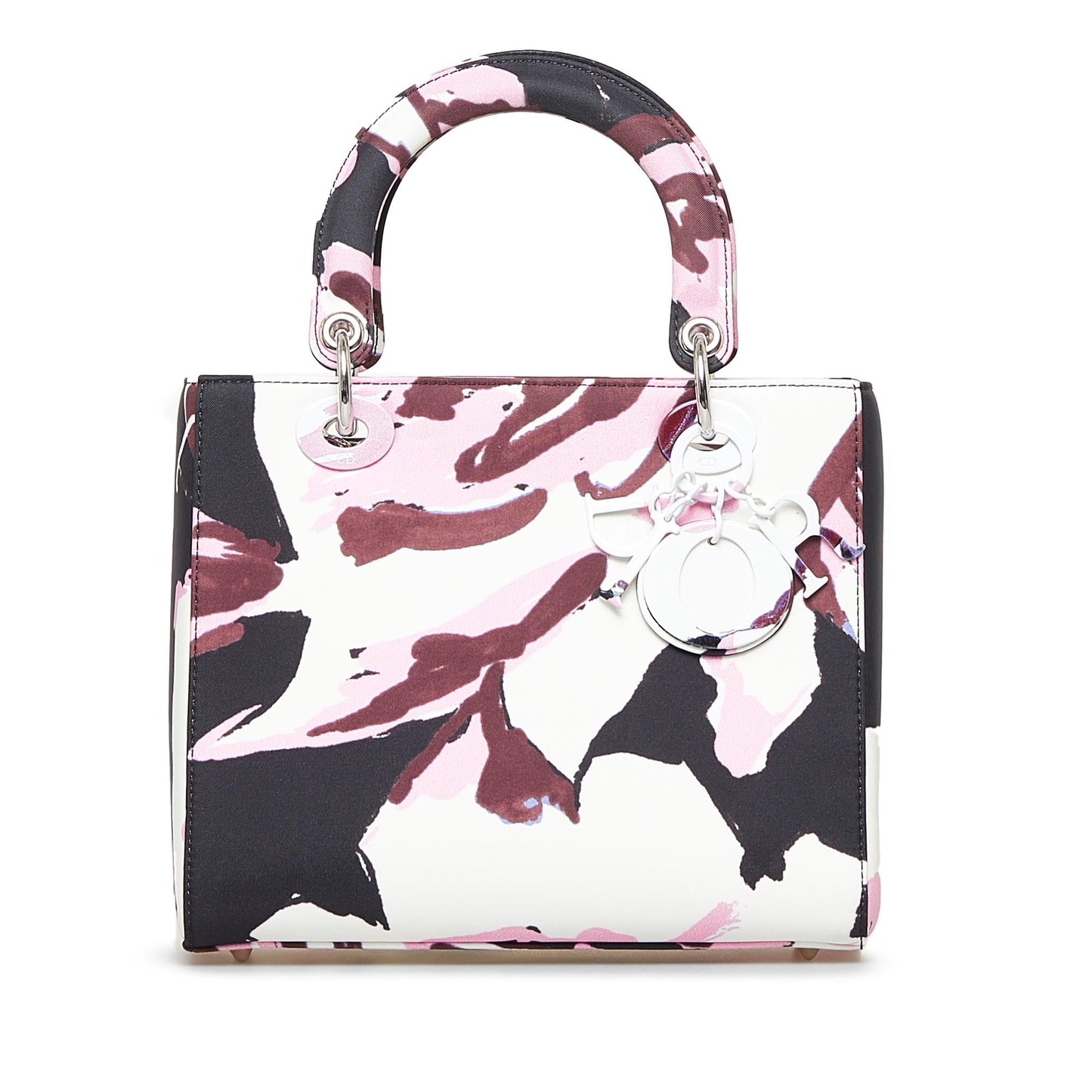 Dior Medium Canvas Floral Graffiti Lady Dior (SHG-sLOdUT)