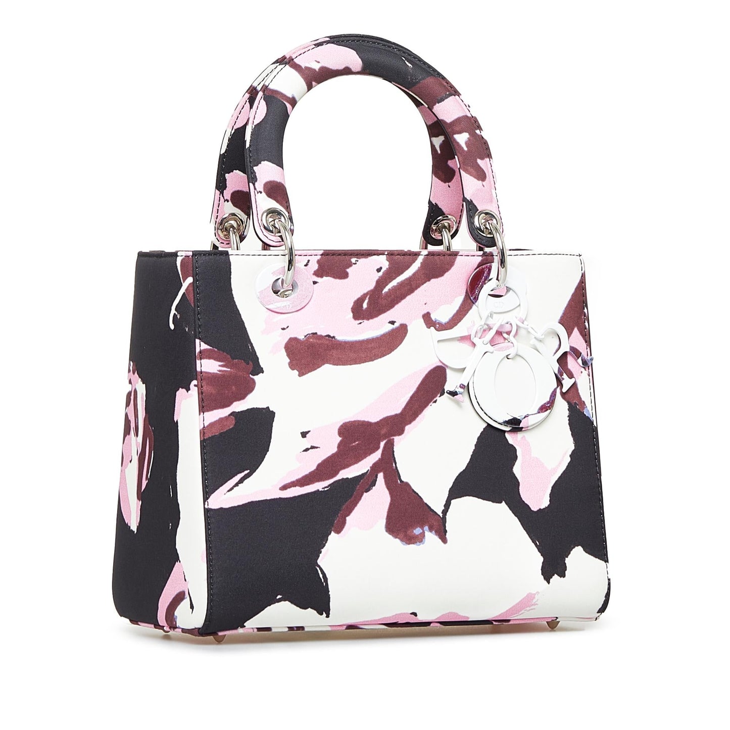 Dior Medium Canvas Floral Graffiti Lady Dior (SHG-sLOdUT)