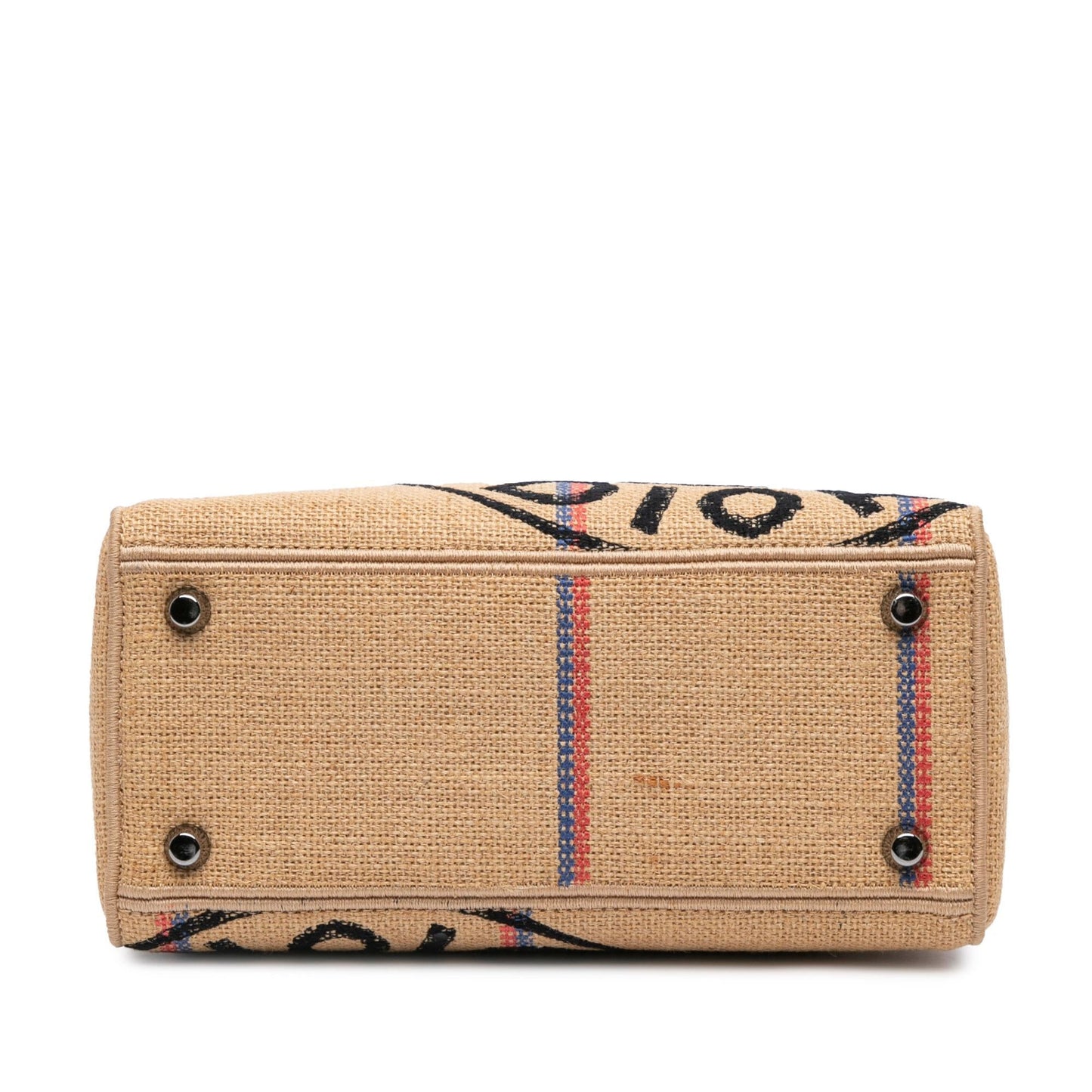 Dior Medium Canvas Jute Embroidered Lady D Lite (SHG-n0q8oJ)