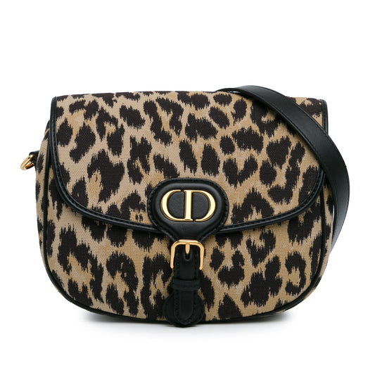 Dior Medium Canvas Mizza Embroidered Bobby Crossbody (SHG-jg1dm5)