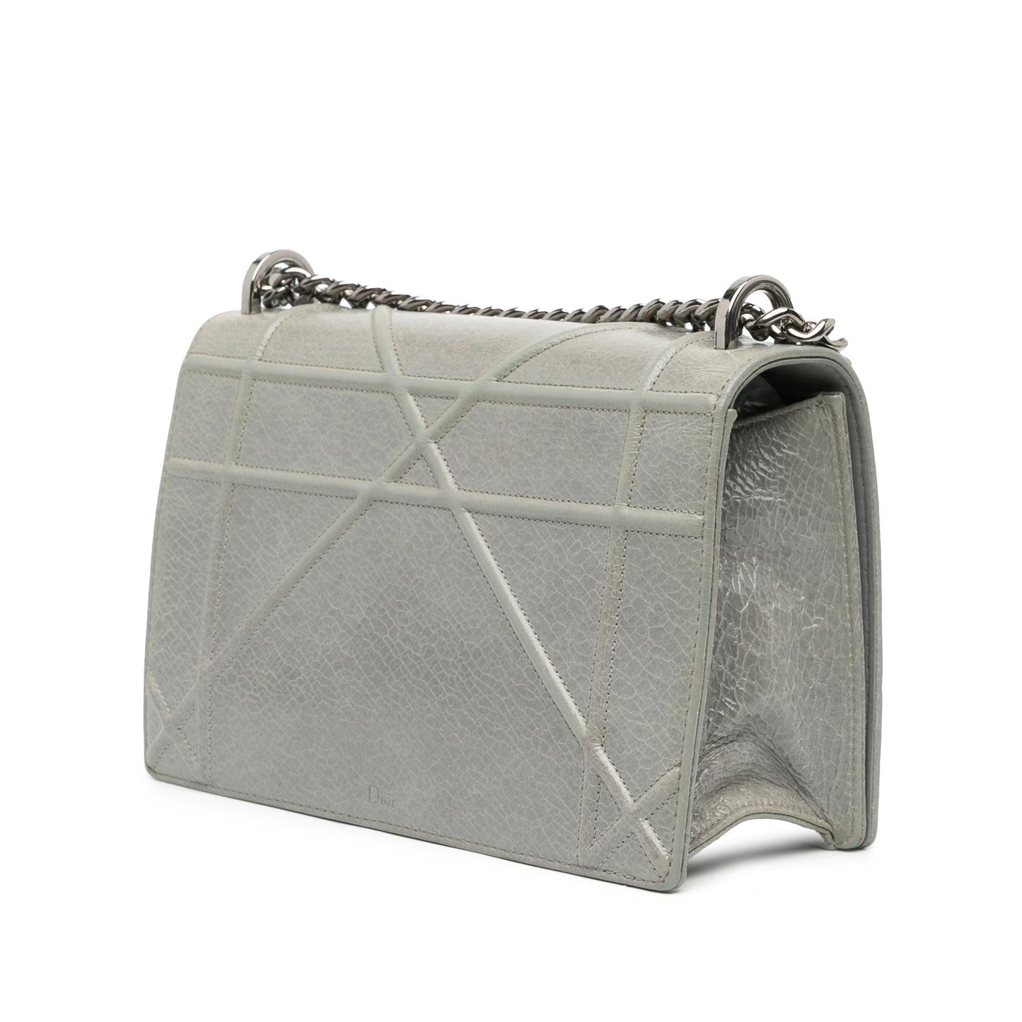 Dior Medium Crackled Deerskin Diorama Flap (SHG-EIyaB5)