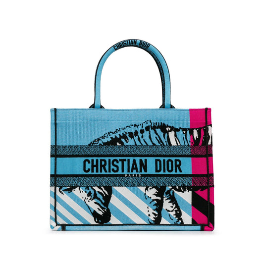Dior Medium D-Jungle Pop Book Tote (SHG-9ZfnIt)