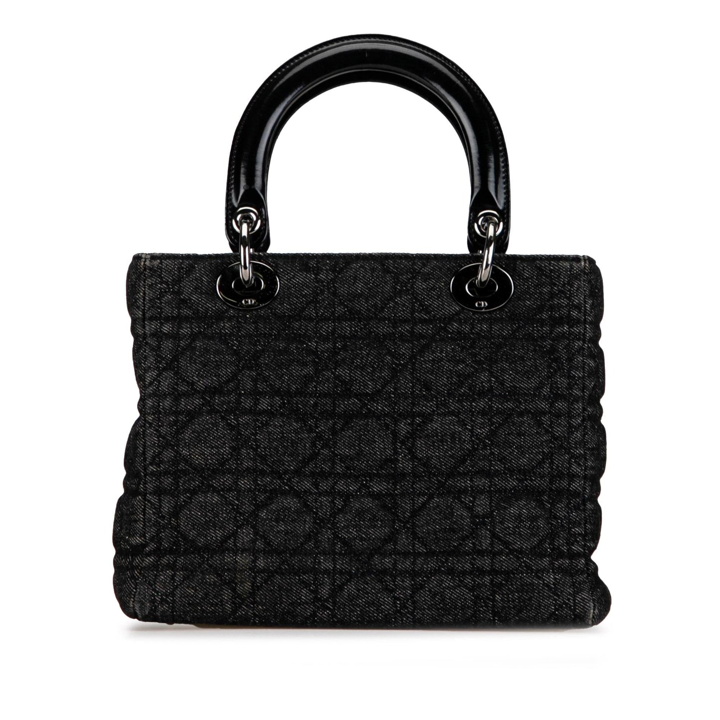 Dior Medium Denim Cannage Lady Dior (SHG-1ANWVA)