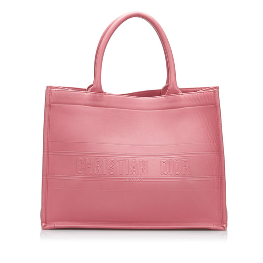 Dior Medium Embossed Book Tote (SHG-f2x2ej)