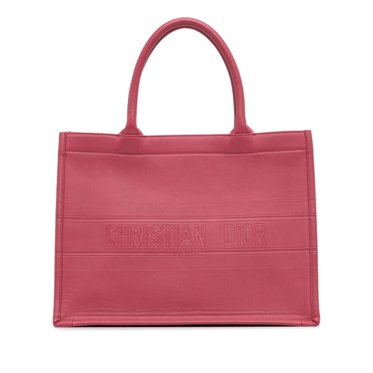 Dior Medium Embossed Book Tote (SHG-3laWRN)