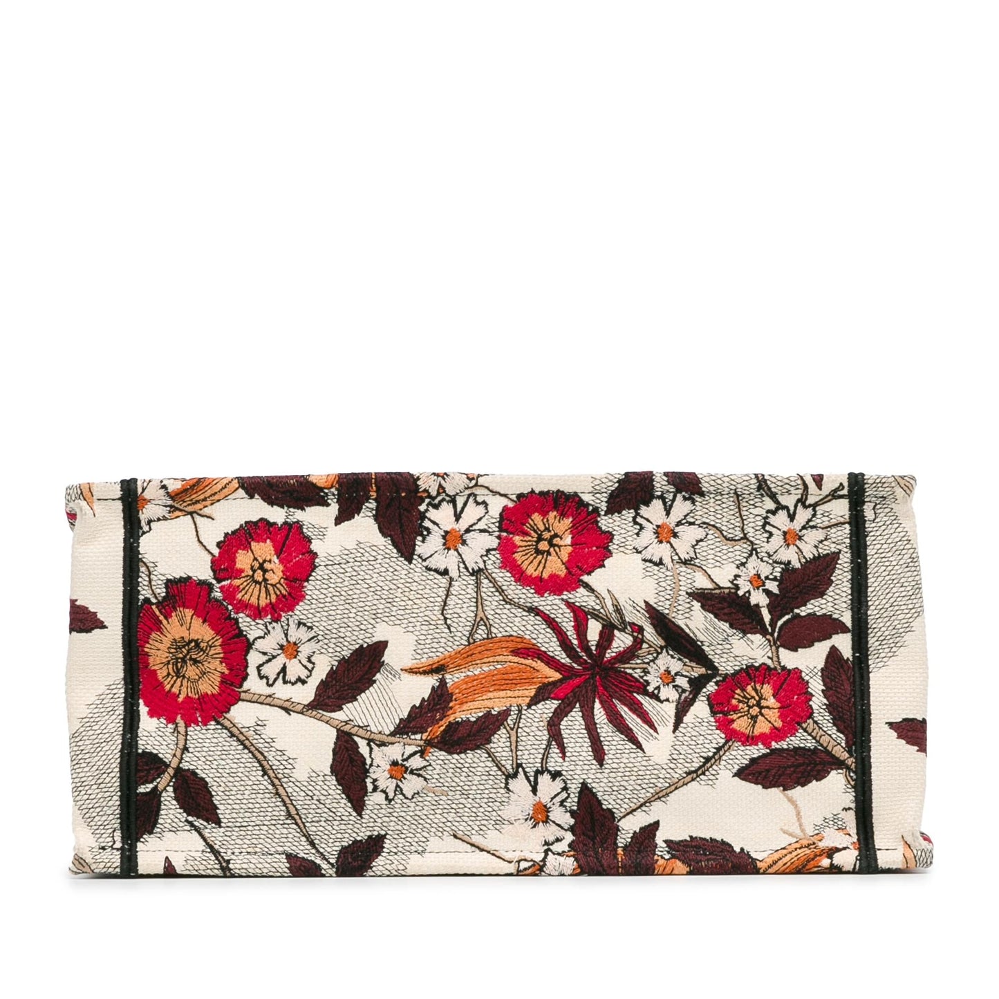Dior Medium Embroidered Canvas Phoenix Book Tote (SHG-w6LiAS)